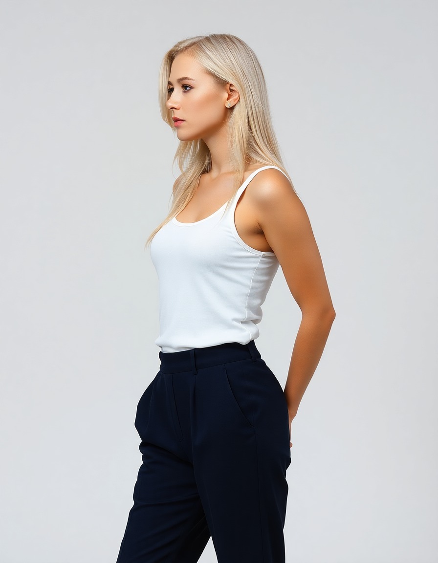 Iris, AI fashion model — view 3