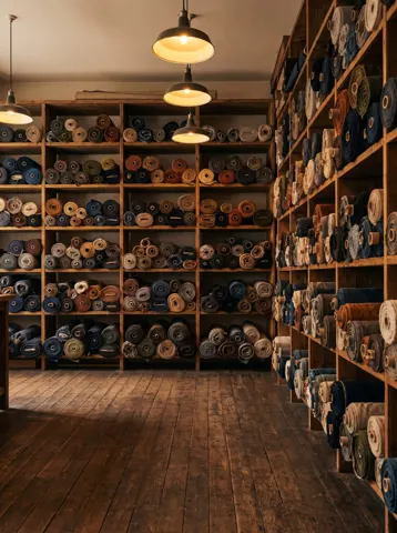 The empty Fabric shelves set