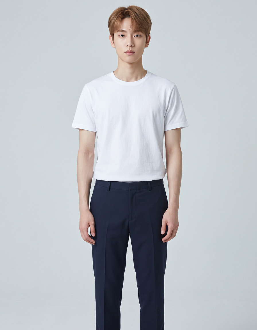 Daniel, AI fashion model — view 1