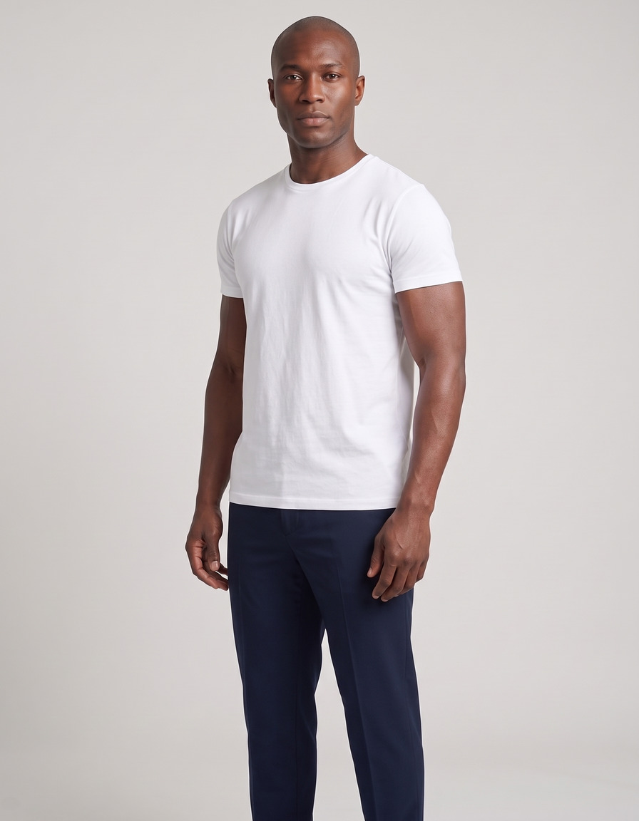 Kwame, AI fashion model — view 2