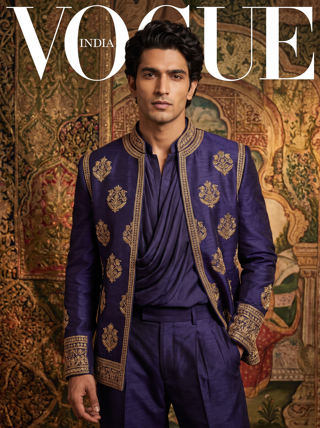 Arjun, AI fashion model — view 1