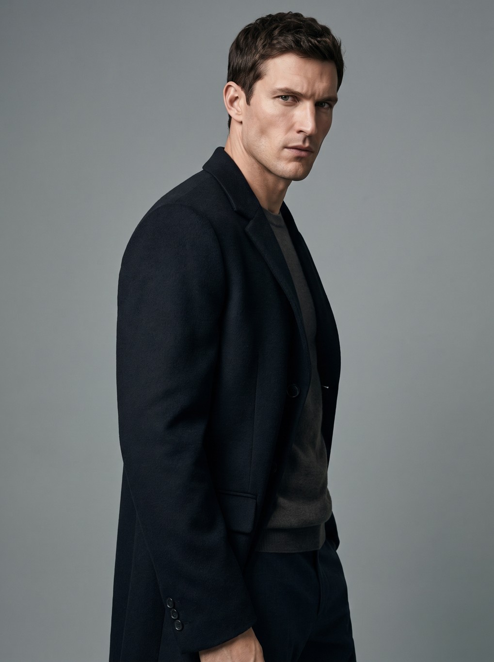 Mikhail, AI fashion model — view 2